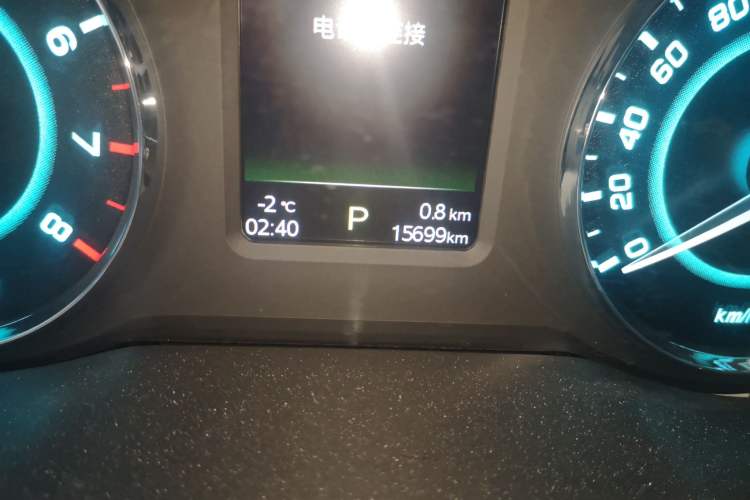 Used JAC Refine L6 MAX 2021 2.0T Automatic Luxury Version Odometer Close Up