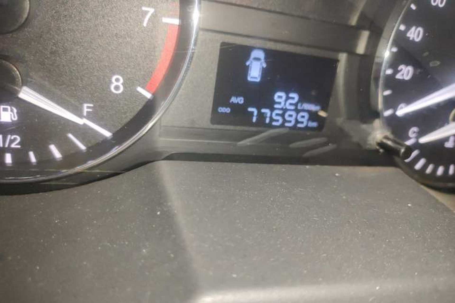 Used JAC Refine M3 2015 Maker Edition 1.6L Luxury Smart Version Odometer Close Up