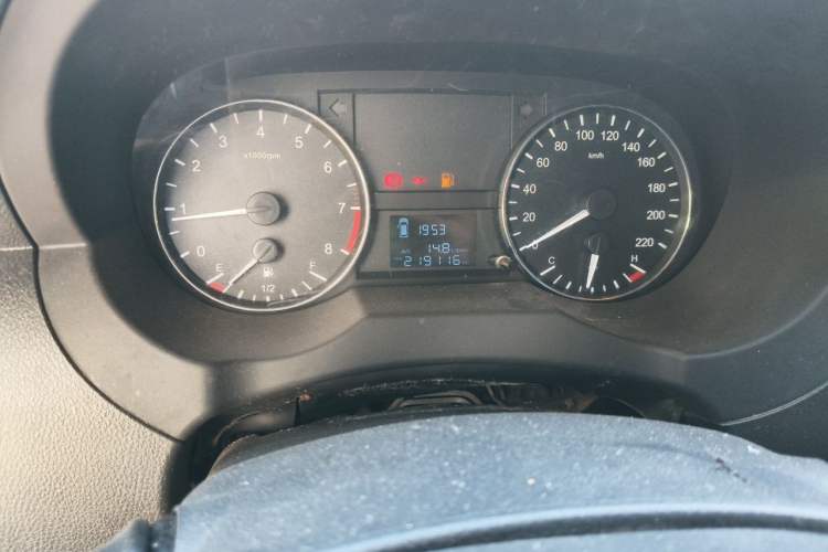 Used JAC Refine M3 2018 IKEA Edition 1.6L Luxury Model Odometer Close Up