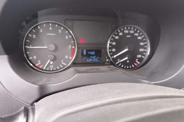 Used JAC Refine M3 2018 IKEA Edition 1.6L Luxury Model Odometer Close Up