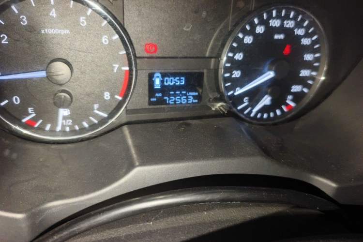 Used JAC Refine M3 2018 1.6L Express Edition 5-seater Odometer Close Up