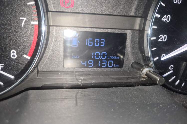 Used JAC Refine M3 2018 Creator Edition 1.6L Comfort Version Odometer Close Up