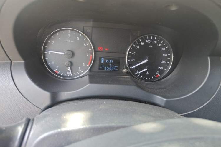 Used JAC Refine M3 2018 1.6L Express Edition 5-seater Odometer Close Up