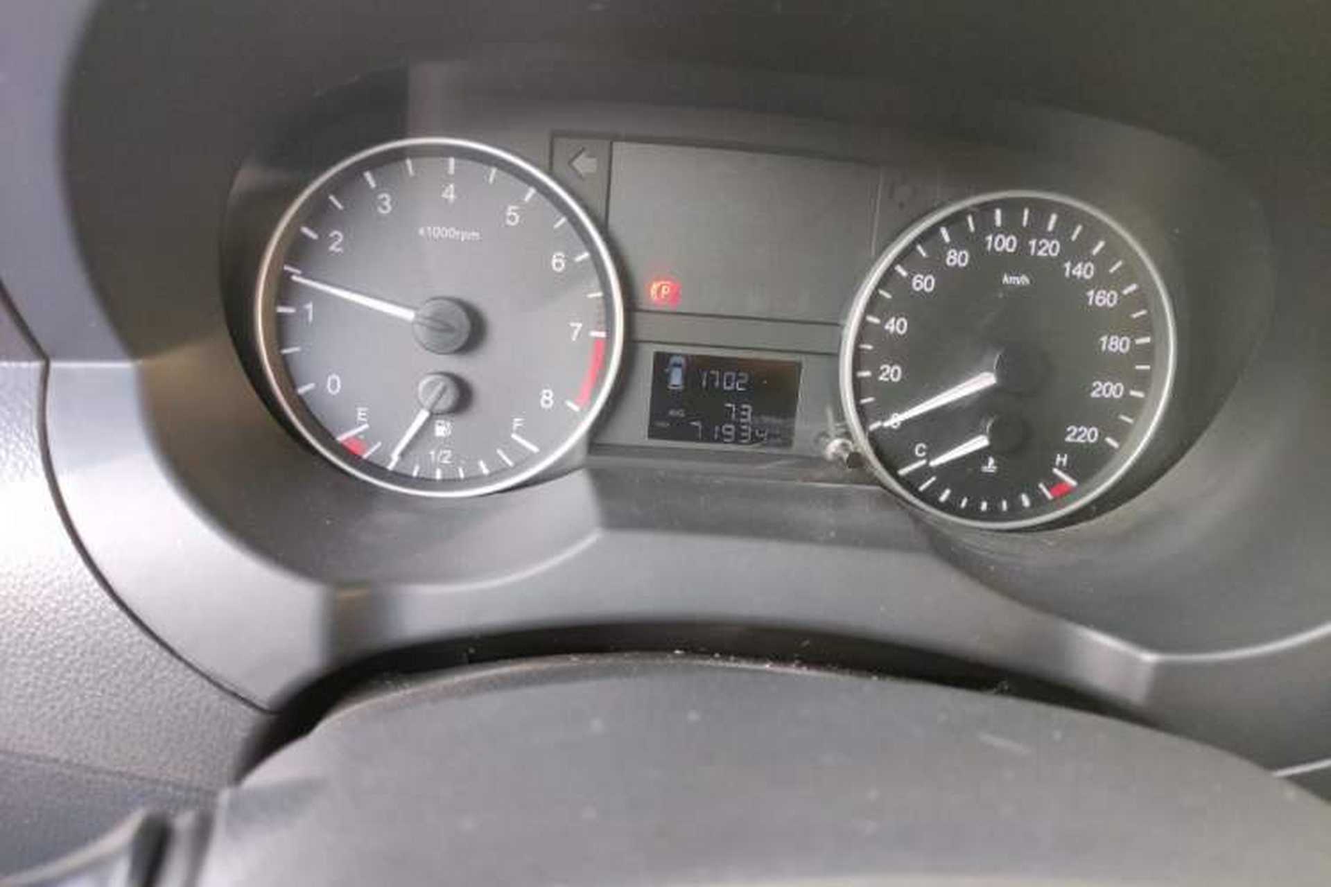 Used JAC Refine M3 2019 IKEA Edition 1.8L Luxury Model Odometer Close Up