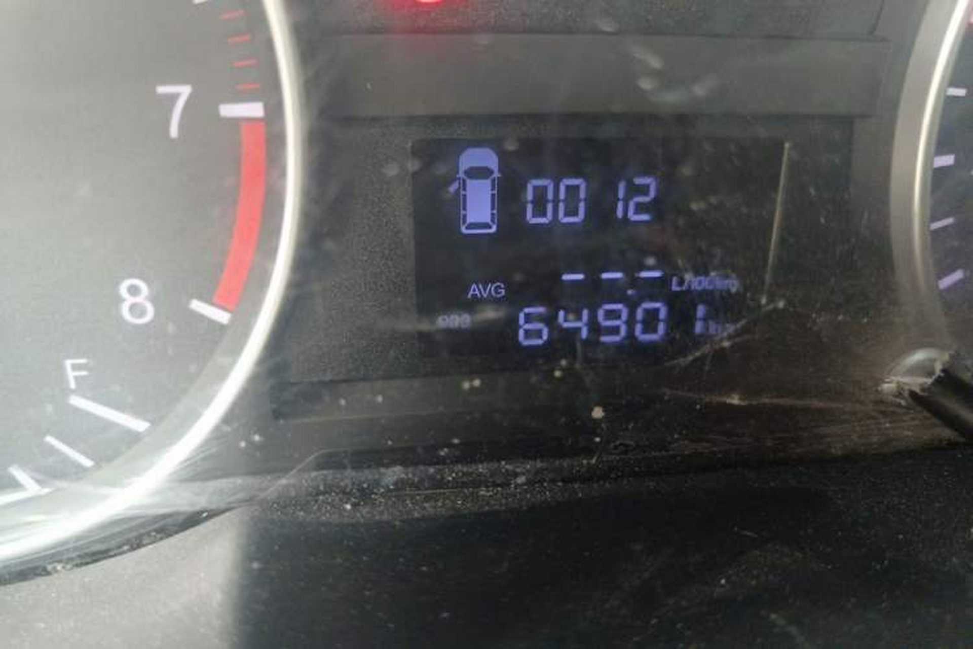 Used JAC Refine M3 2019 Creator Edition 1.8L Luxury Model Odometer Close Up