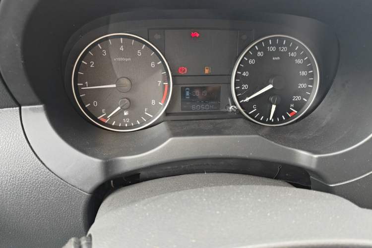 Used JAC Refine M3 2019 IKEA Edition 1.8L Luxury Model Odometer Close Up