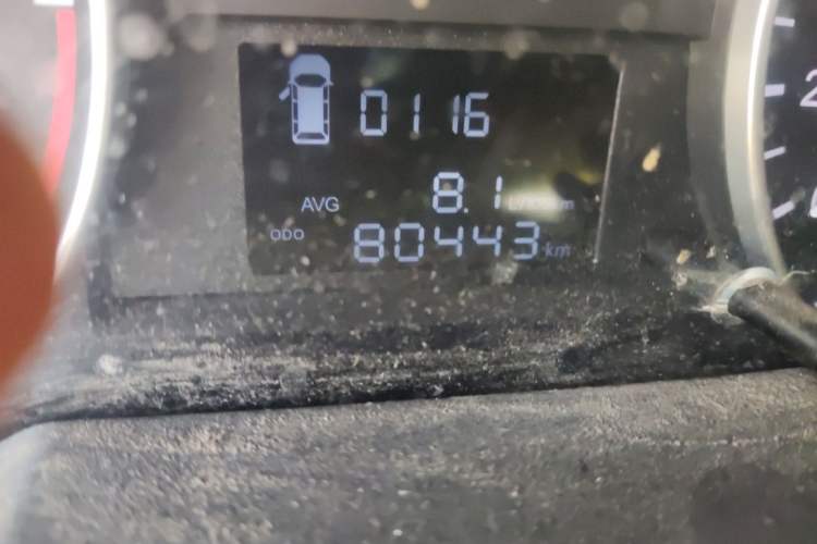 Used JAC Refine M3 2019 Creator Edition 1.8L Luxury Model Odometer Close Up