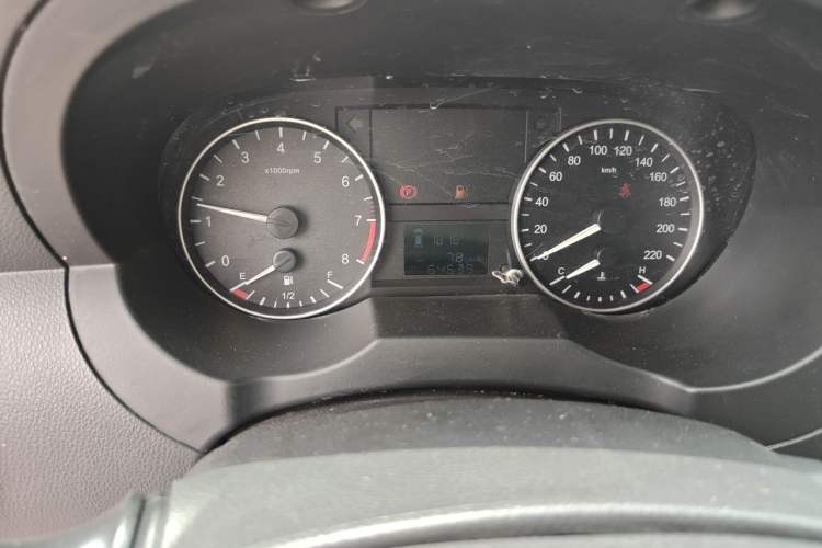 Used JAC Refine M3 2019 Creator Edition 1.8L Luxury Model Odometer Close Up