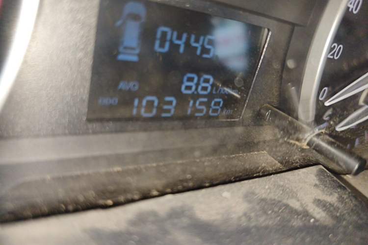 Used JAC Refine M3 2019 PLUS Maker Edition 1.8L Luxury Model Odometer Close Up