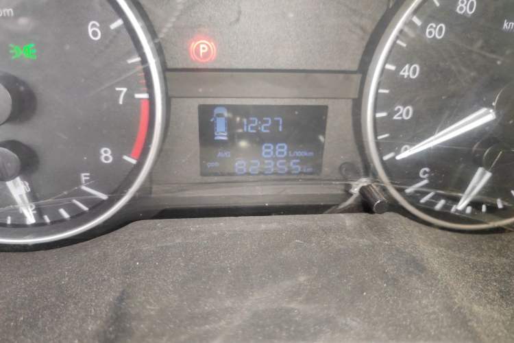 Used JAC Refine M3 2021 PLUS IKEA High-Power Edition 1.5T Luxury Model Odometer Close Up