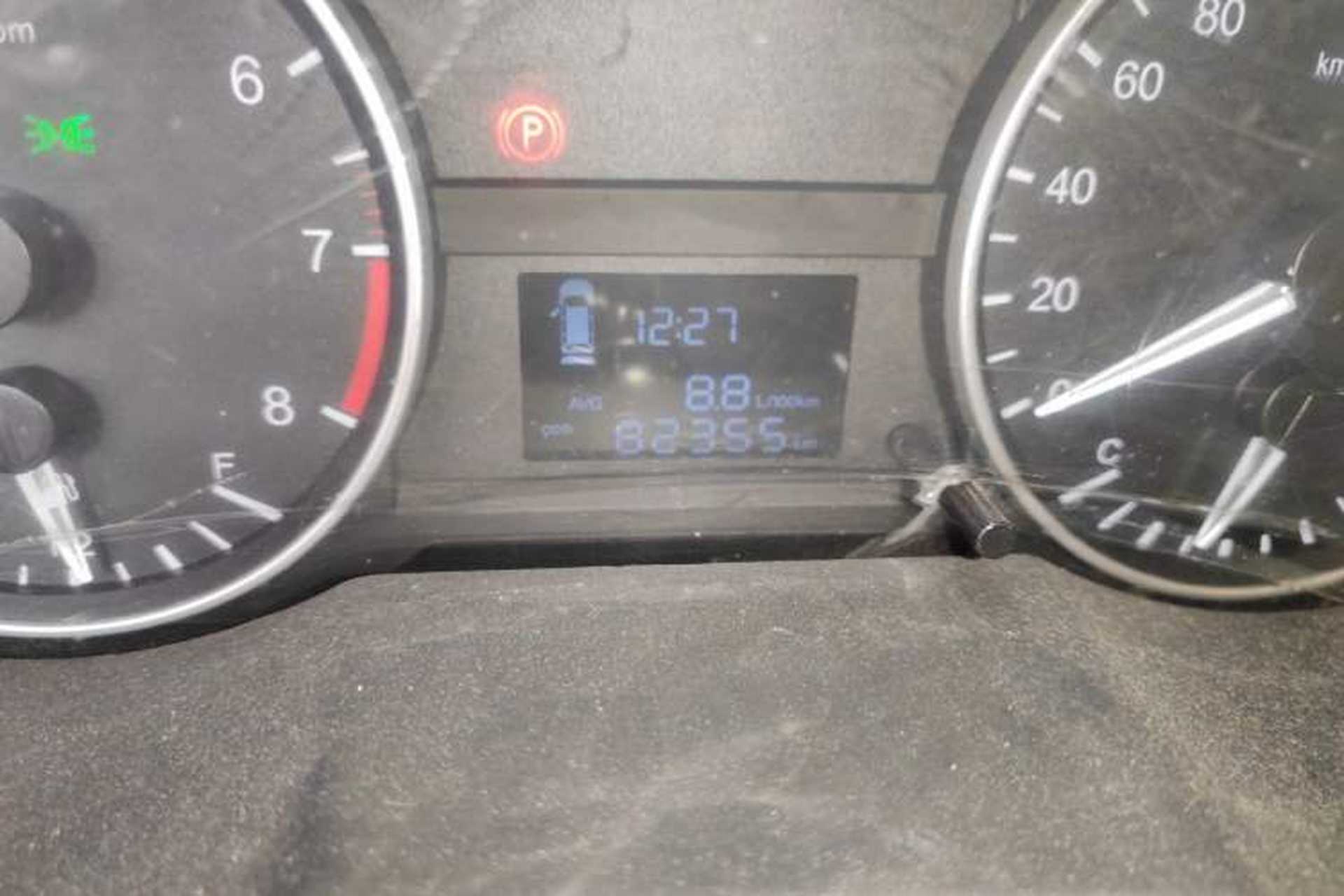 Used JAC Refine M3 2021 PLUS IKEA High-Power Edition 1.5T Luxury Model Odometer Close Up