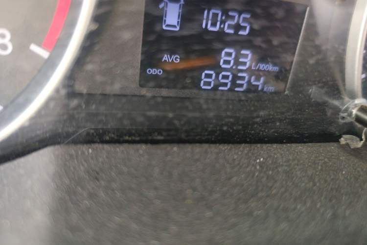 Used JAC Refine M3 2022 PLUS IKEA High-Power Version 1.5T Comfort Model Odometer Close Up