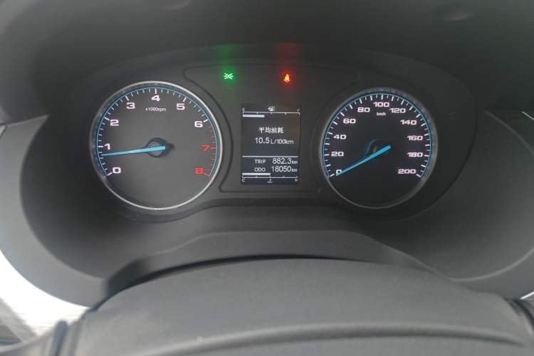 Used JAC Refine M3 2022 1.8L 7-seat Standard Edition Odometer Close Up
