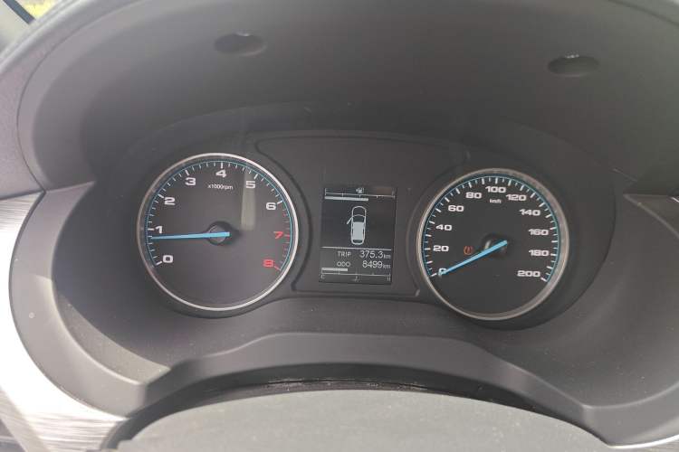 Used JAC Refine M3 2023 1.5T 7/8-Seater Smart Connectivity Version Instrument Cluster