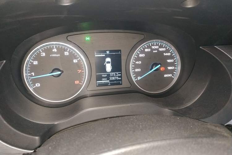 Used JAC Refine M3 2023 PLUS 1.8L 7/8-seater Smart Connectivity Version Instrument Cluster