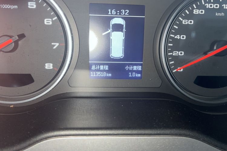 Used JAC Refine M4 2019 Business Series 2.0L Manual - China VI Standard Odometer Close Up
