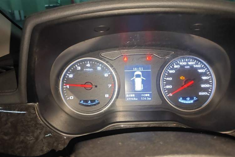 Used JAC Refine M4 2016 2.0L Manual Luxury Version Instrument Cluster