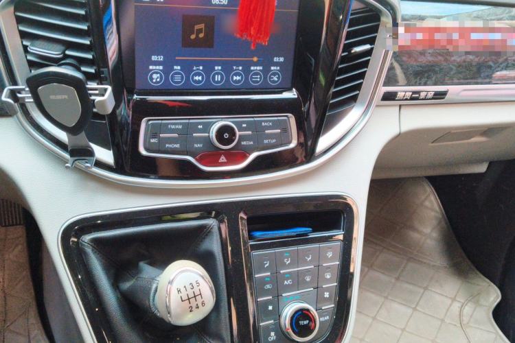 Used JAC Refine M4 2017 1.9T Diesel Manual Luxury Model Audio And AC Panel