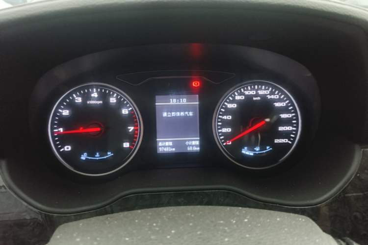 Used JAC Refine M4 2017 2.0T Manual Luxury Version Instrument Cluster