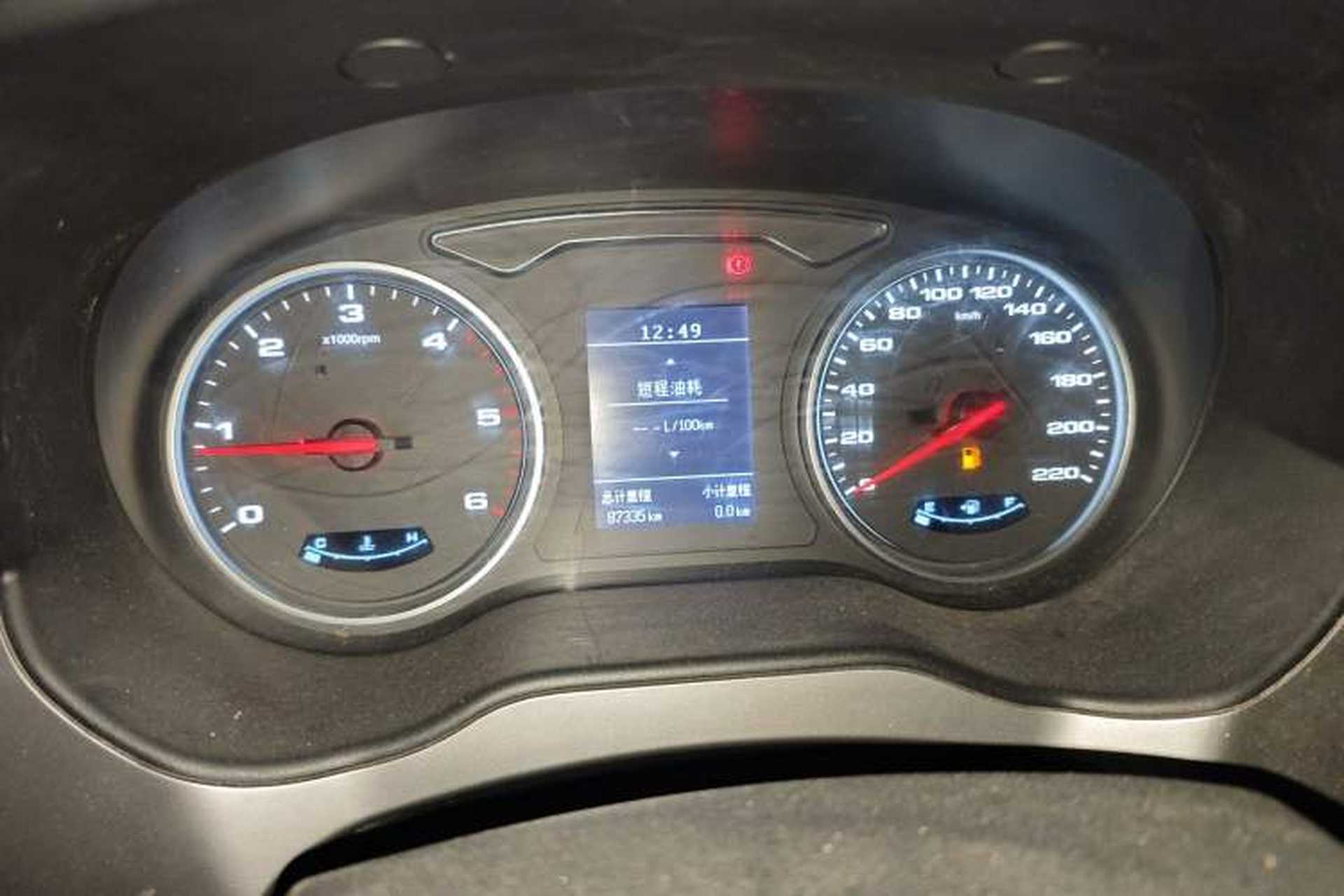Used JAC Refine M4 2019 Business & Travel Series 1.9T Diesel Manual Comfort Model Instrument Cluster