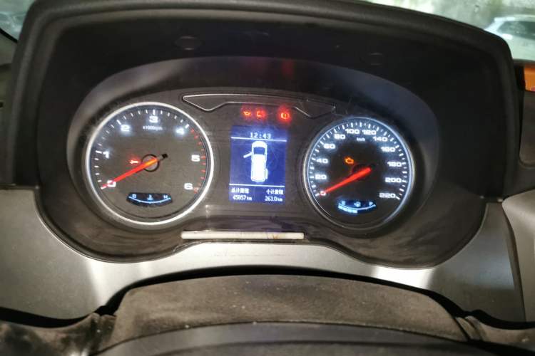 Used JAC Refine M4 2019 Business & Travel Series 1.9T Diesel Manual Comfort Model Instrument Cluster