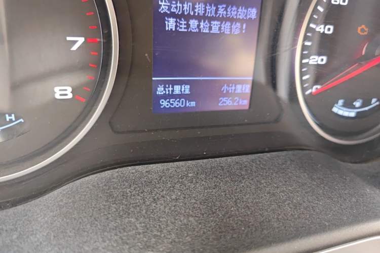 Used JAC Refine M4 2019 Business Series 2.0L Manual - China VI Standard Odometer Close Up