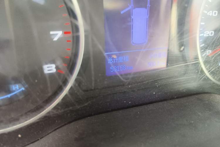 Used JAC Refine M4 2019 Business Series 2.0L Manual - China VI Standard Odometer Close Up