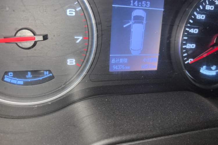 Used JAC Refine M4 2019 Business Series 2.0L Manual - China VI Standard Odometer Close Up