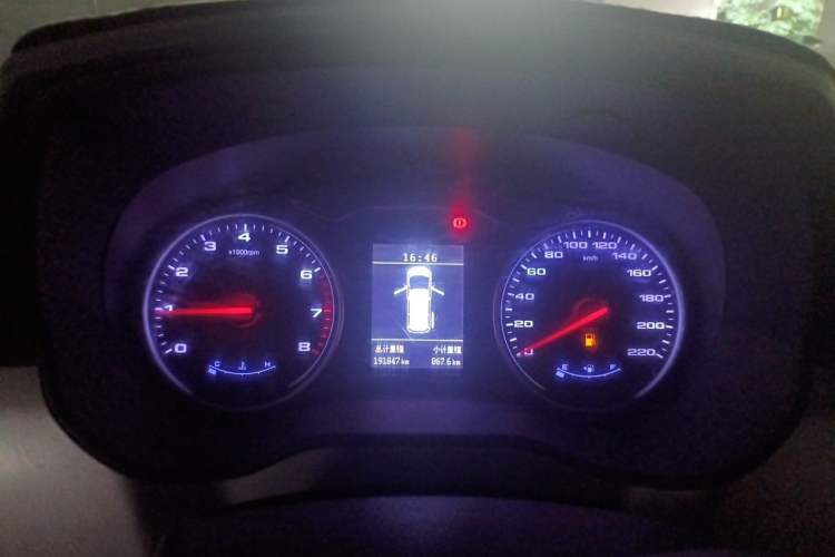 Used JAC Refine M4 2019 Business & Travel Series 2.0L Manual Speed Delivery Version China V Standard Instrument Cluster
