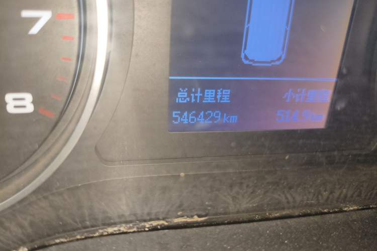 Used JAC Refine M4 2019 Business & Travel Series 2.0L Manual Comfort Model China VI Odometer Close Up