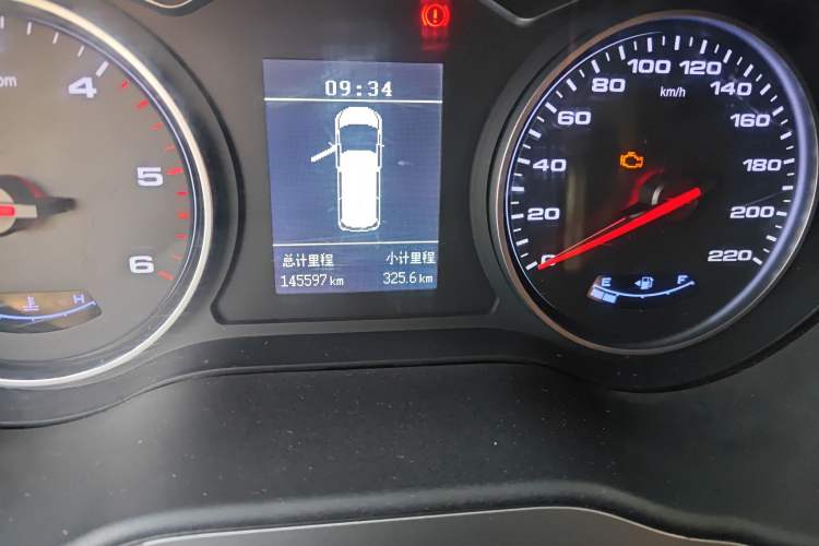 Used JAC Refine M4 2020 2.0 CTI Diesel Manual Jingrui Model China VI Standard Odometer Close Up