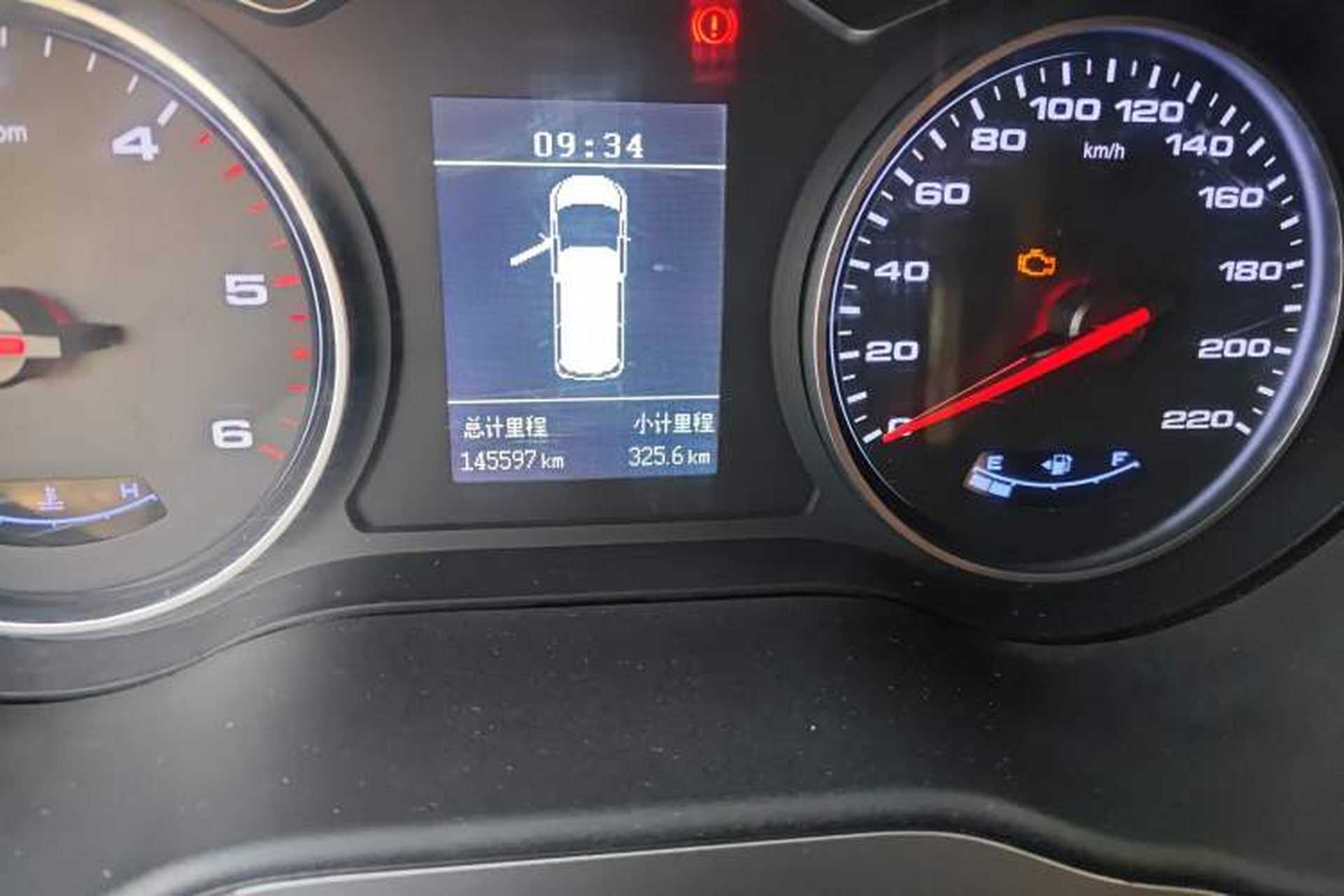 Used JAC Refine M4 2020 2.0 CTI Diesel Manual Jingrui Model China VI Standard Odometer Close Up