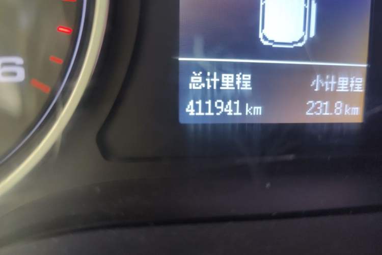 Used JAC Refine M4 2020 2.0 CTI Diesel Manual JingShang Version China VI Standard Odometer Close Up