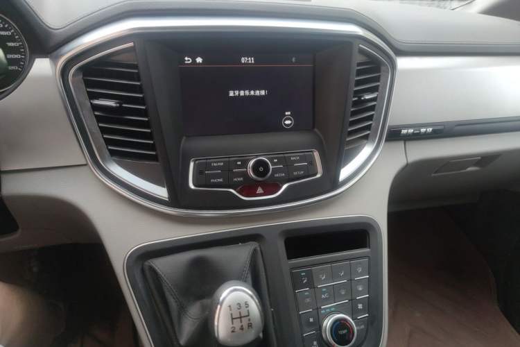 Used JAC Refine M4 2021 2.0L Manual Commercial Edition Audio And AC Panel