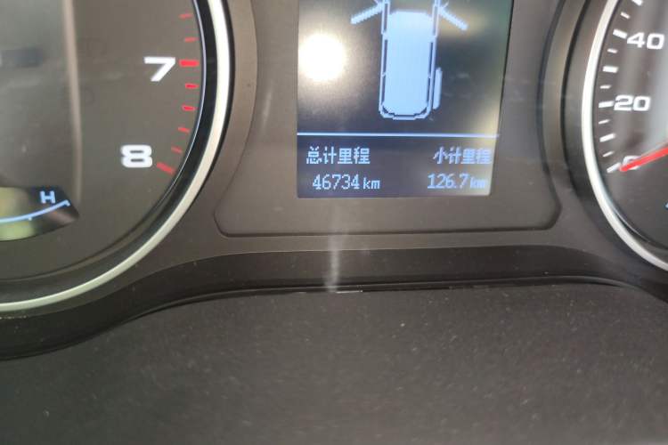 Used JAC Refine M4 2021 2.0L Manual Comfort Edition Odometer Close Up