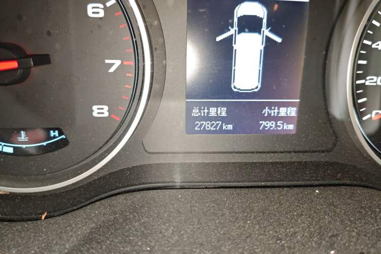 Used JAC Refine M4 2021 2.0L Manual Comfort Edition Odometer Close Up