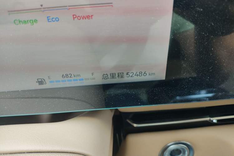 Used JAC Refine RF8 PHEV 2024 Zhiling Edition 1.5T 150KM Prestige Model – Lithium Iron Phosphate Odometer Close Up