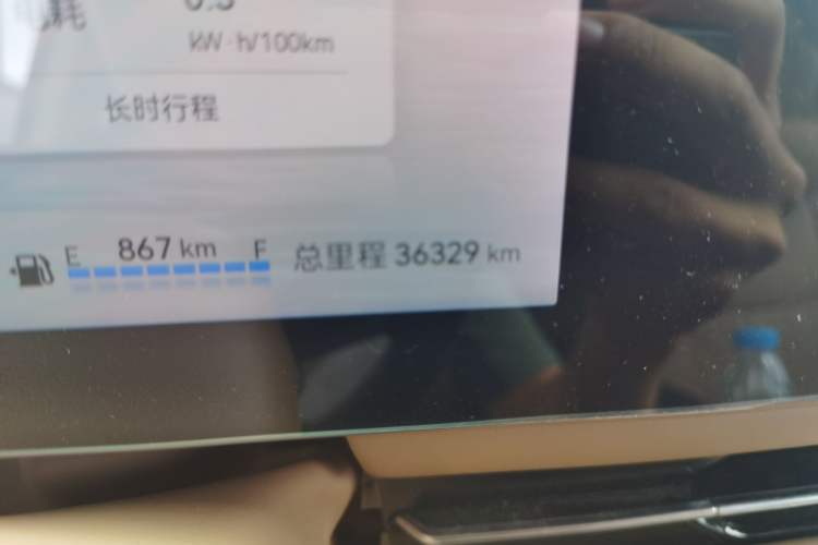 Used JAC Refine RF8 PHEV 2024 Zhiling Edition 1.5T 150KM Flagship Model – Lithium Iron Phosphate Odometer Close Up