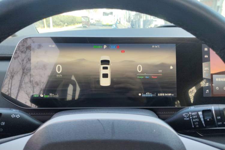 Used JAC Refine RF8 PHEV 2024 Zhiling Edition 1.5T 150KM Flagship Model – Lithium Iron Phosphate Instrument Cluster