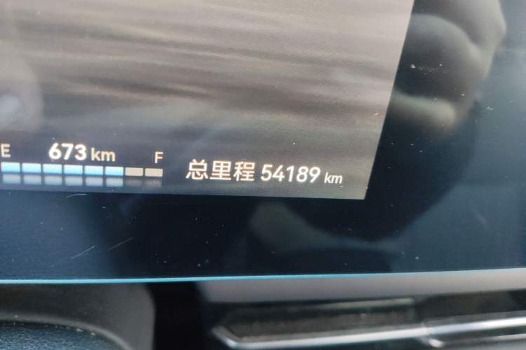 Used JAC Refine RF8 PHEV 2024 Zhiling Edition 1.5T 150KM Flagship Model – Lithium Iron Phosphate Odometer Close Up