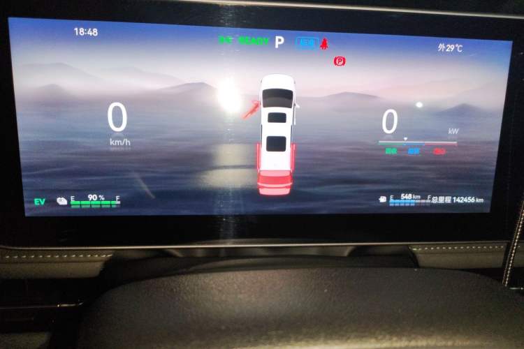 Used JAC Refine RF8 PHEV 2024 Zhiling Edition 1.5T 150KM Glory Model Lithium Iron Phosphate Instrument Cluster