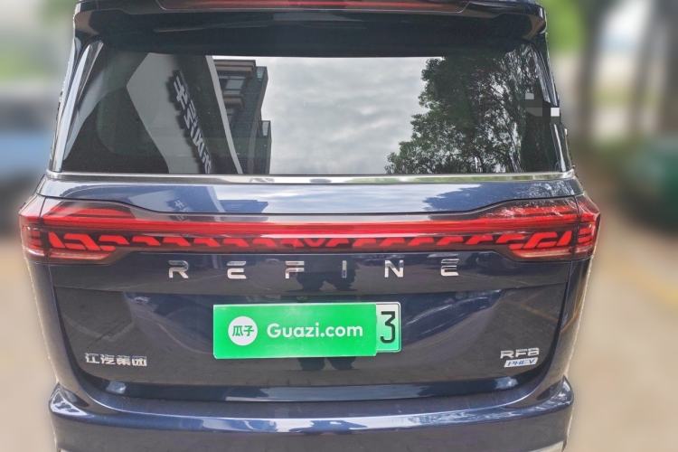 Used JAC Refine RF8 PHEV 2024 Zhiling Edition 1.5T 150KM Flagship Model – Lithium Iron Phosphate Rear