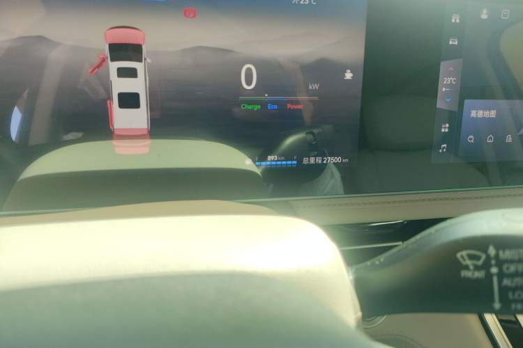 Used JAC Refine RF8 PHEV 2024 Zhiling Edition 1.5T 150KM Flagship Model – Lithium Iron Phosphate Odometer Close Up