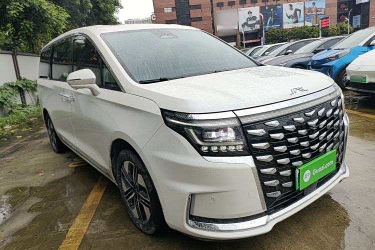 Used JAC Refine RF8 PHEV 2024 Zhiling Edition 1.5T 150KM Flagship Model – Lithium Iron Phosphate Front Right 45 Deg