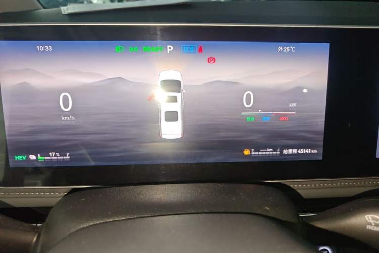 Used JAC Refine RF8 PHEV 2024 Zhiling Edition 1.5T 150KM Prestige Model – Lithium Iron Phosphate Instrument Cluster