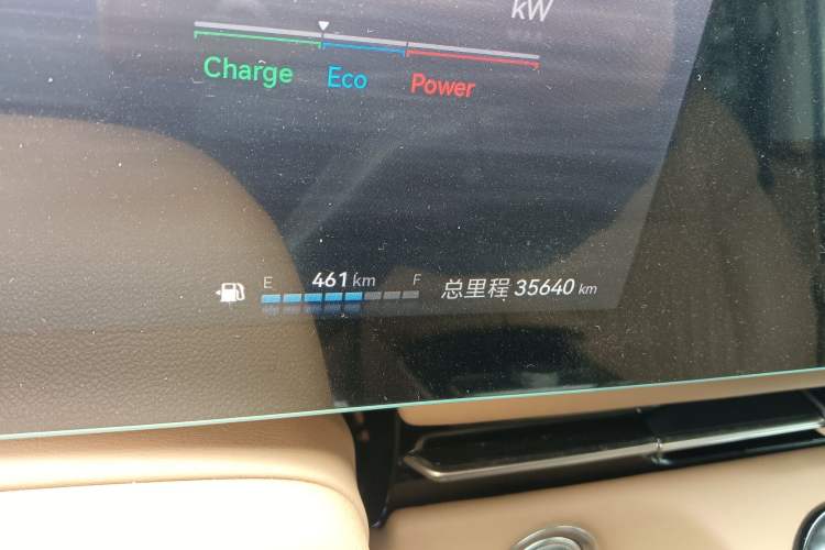 Used JAC Refine RF8 PHEV 2024 Zhiling Edition 1.5T 150KM Flagship Model – Lithium Iron Phosphate Odometer Close Up