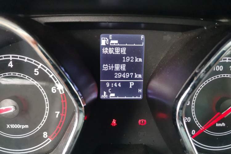Used JAC Refine S2 2017 1.5L CVT Luxury Smart Model Odometer Close Up