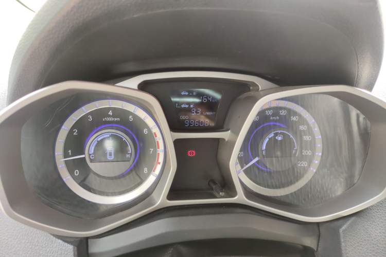 Used JAC Refine S3 2014 1.5L Manual Luxury Model Odometer Close Up