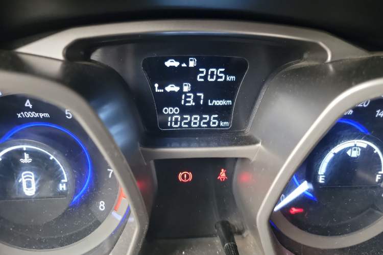 Used JAC Refine S3 2015 1.5L Manual Luxury Smart Deluxe Edition Odometer Close Up