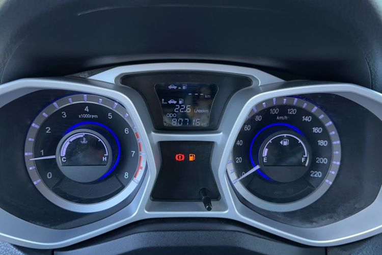 Used JAC Refine S3 2016 1.5L Manual Luxury Smart Version Odometer Close Up